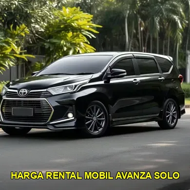 harga rental mobil avanza solo